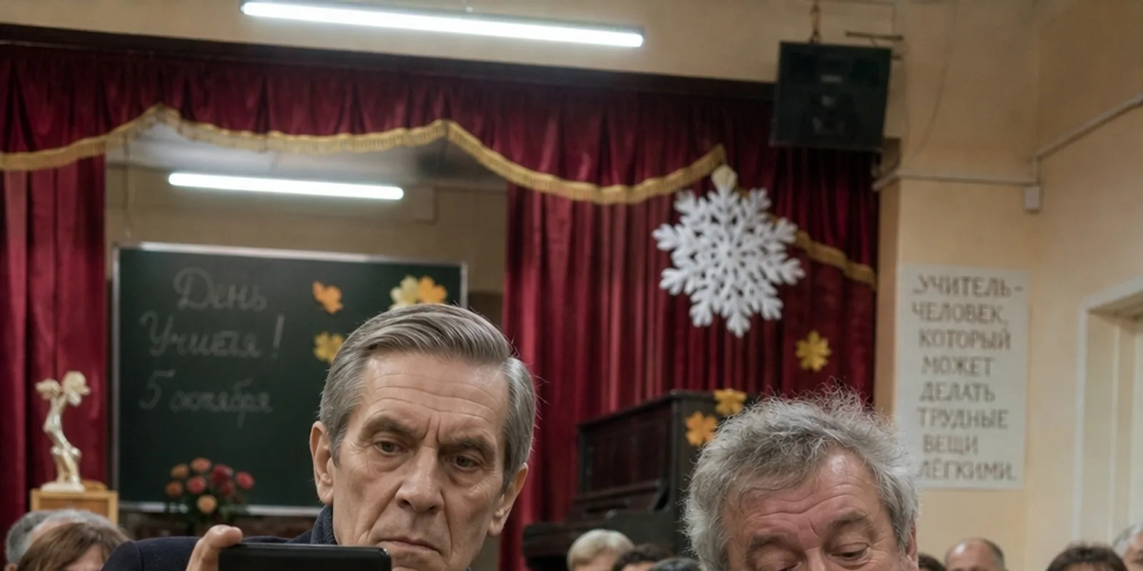 Два деда на один утренник