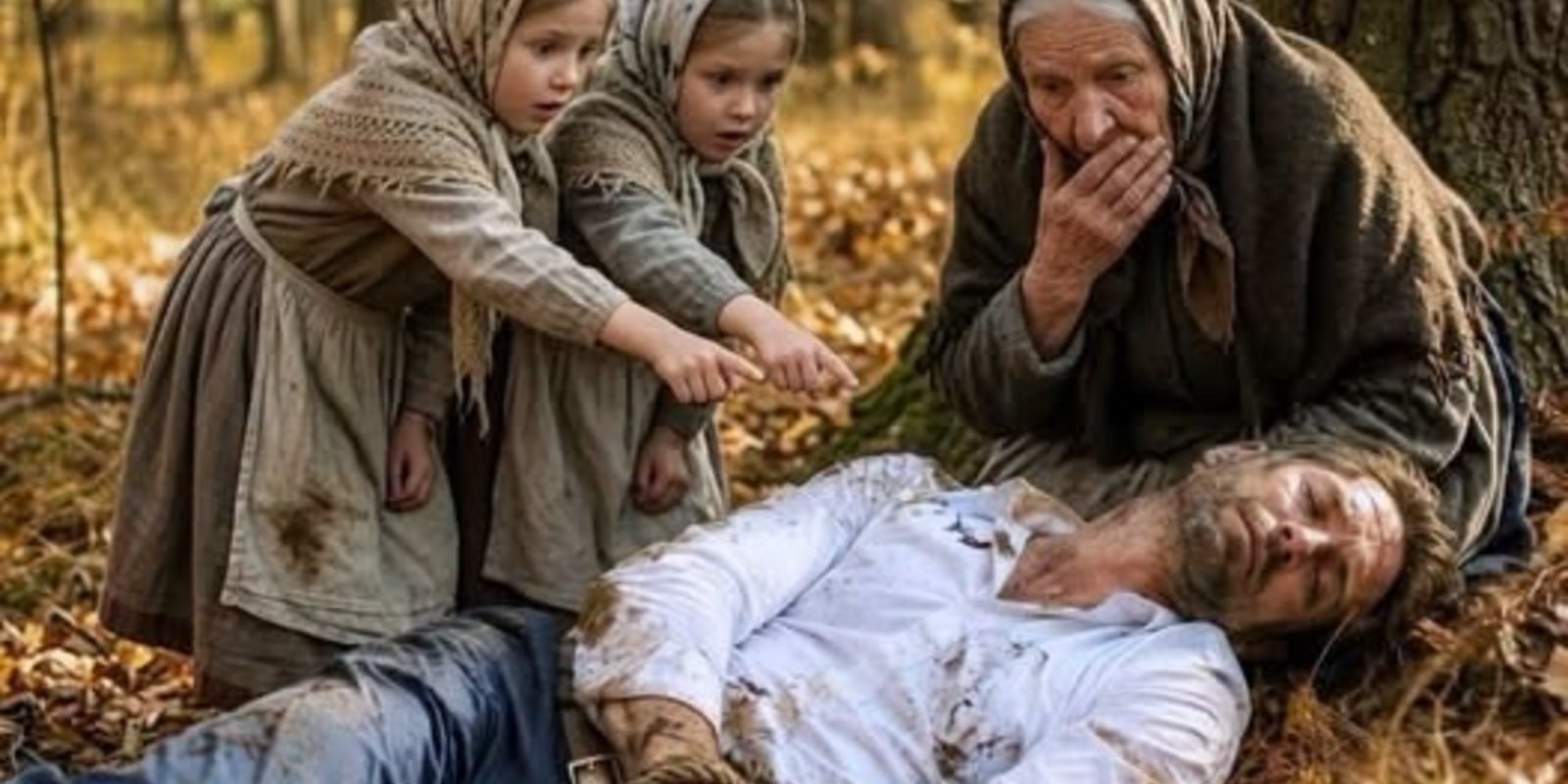 Две сироты нашли в лесу богача, брошенного умирать. А бабушка узнала вещь его убийцы!