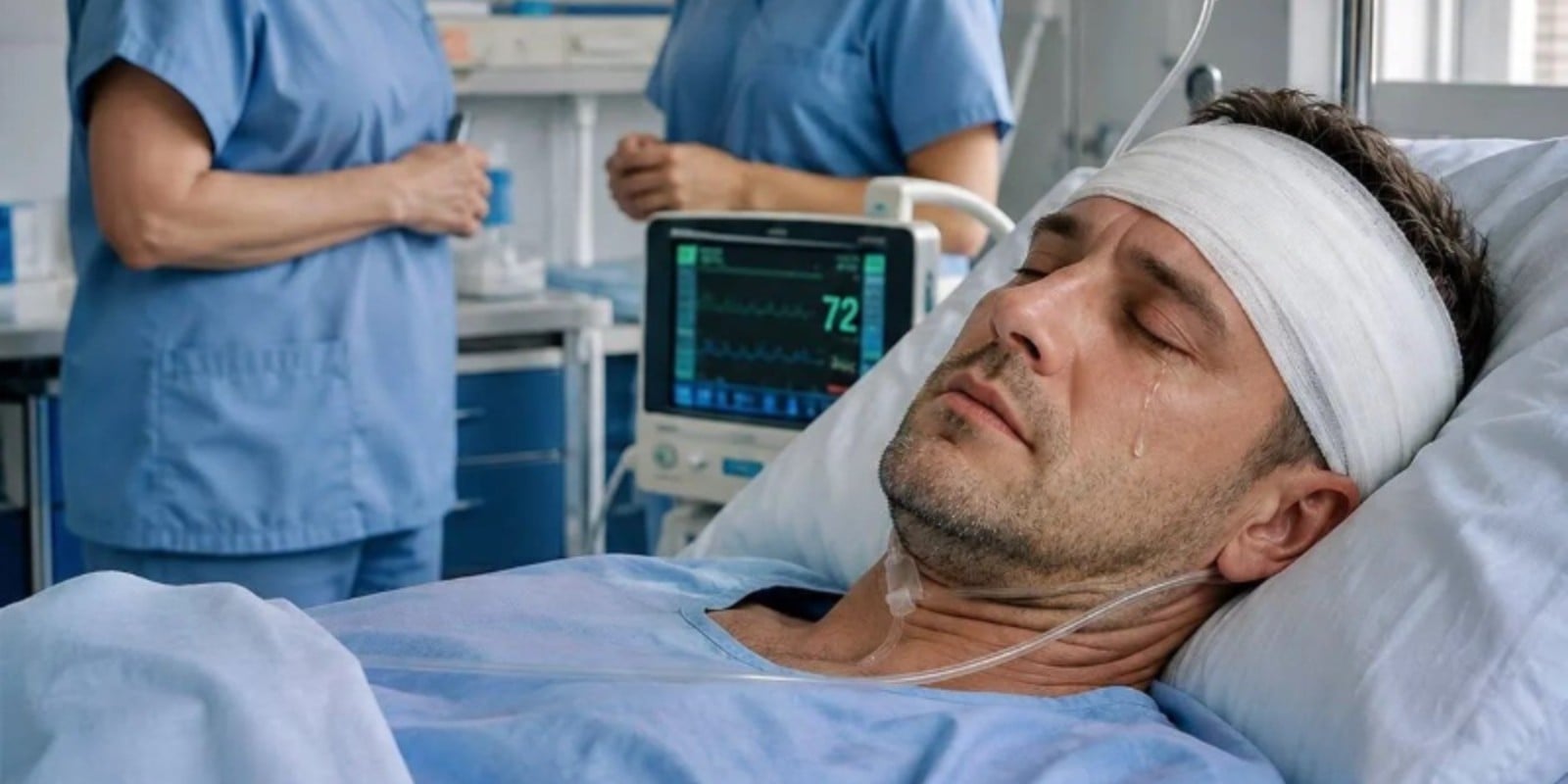Пока все думали, что он без сознания, в палате говорили лишнее