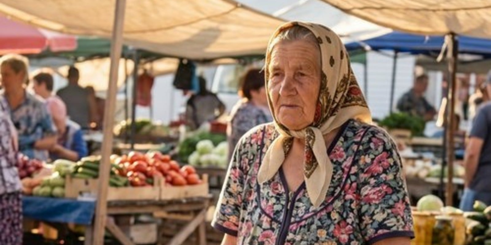 Продавщица не смогла свернуть лавку перед приездом президента