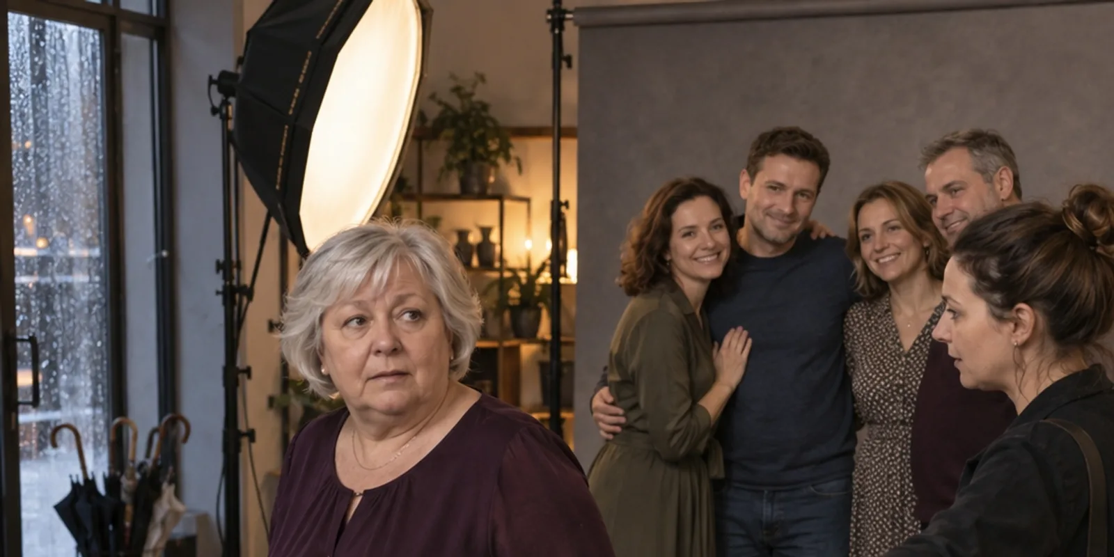 На семейной фотосессии фотограф попросила меня выйти из кадра. Счёт за неё оплатила я
