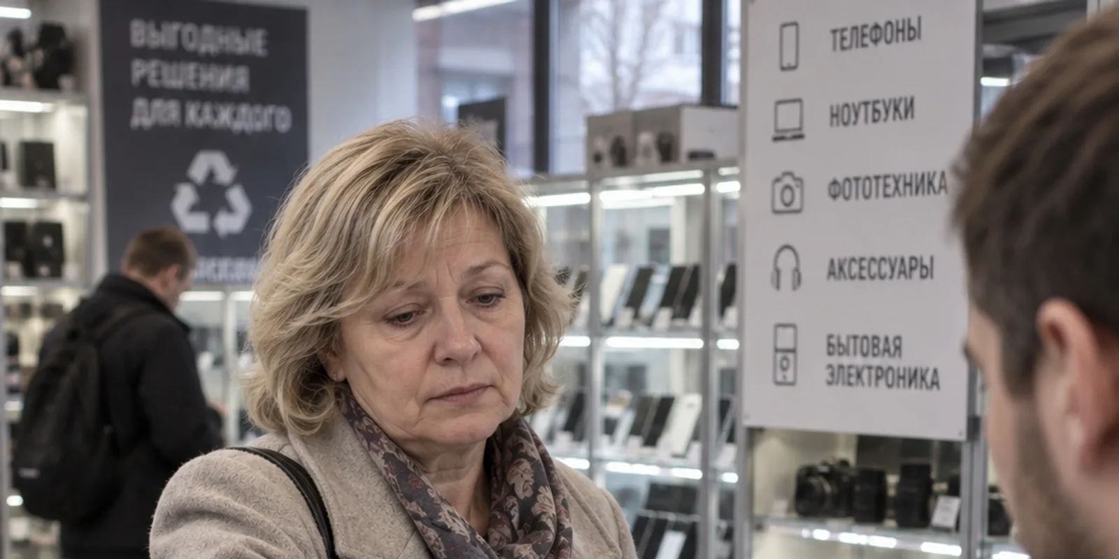 Дочь подарила мне дорогой телефон. Через три месяца я понесла его продавать