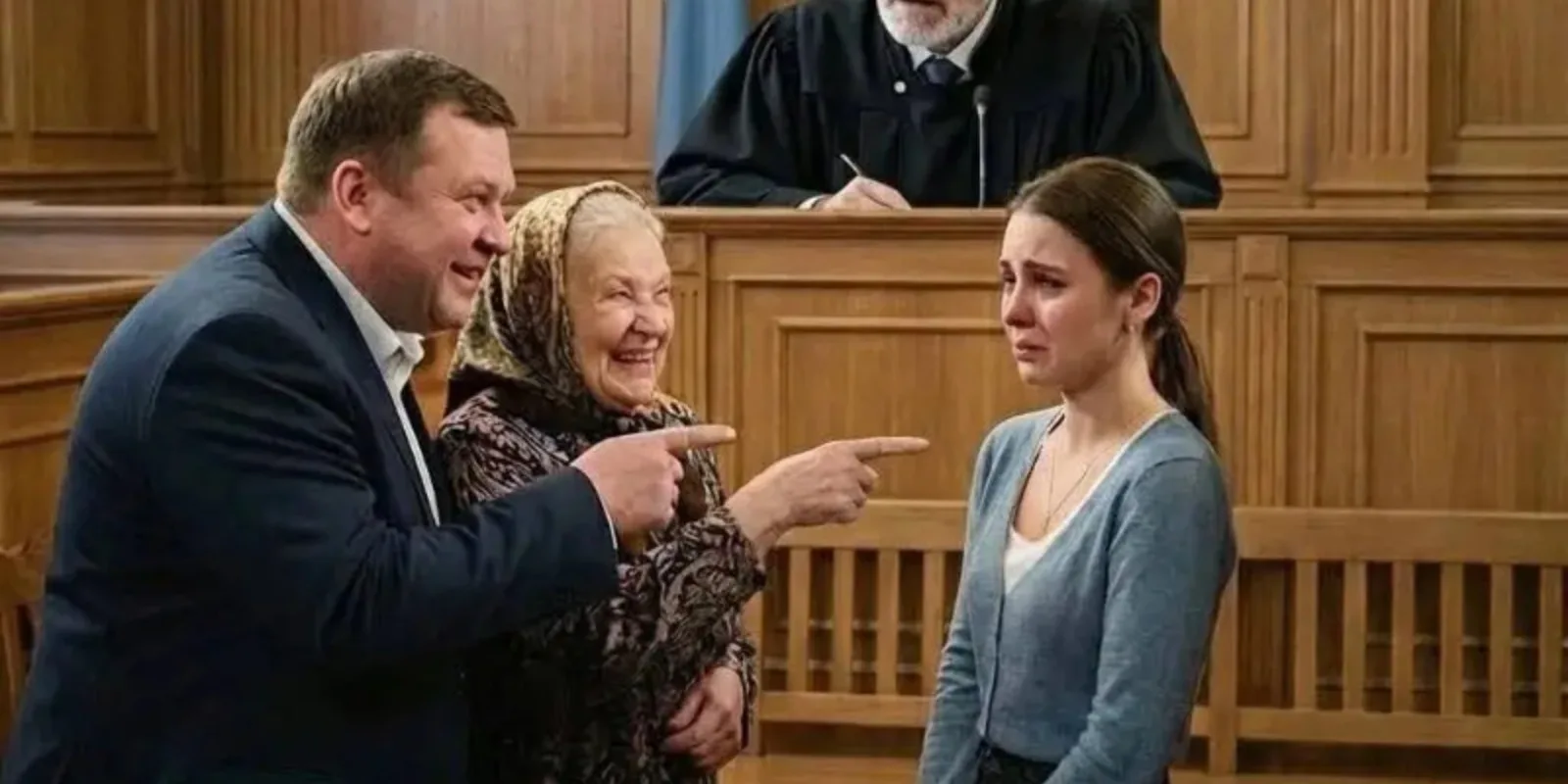 Муж и свекровь начали смеяться, когда я вошла в зал суда: «Ха-ха, сейчас обдерём её до нитки». Но они не знали обо мне