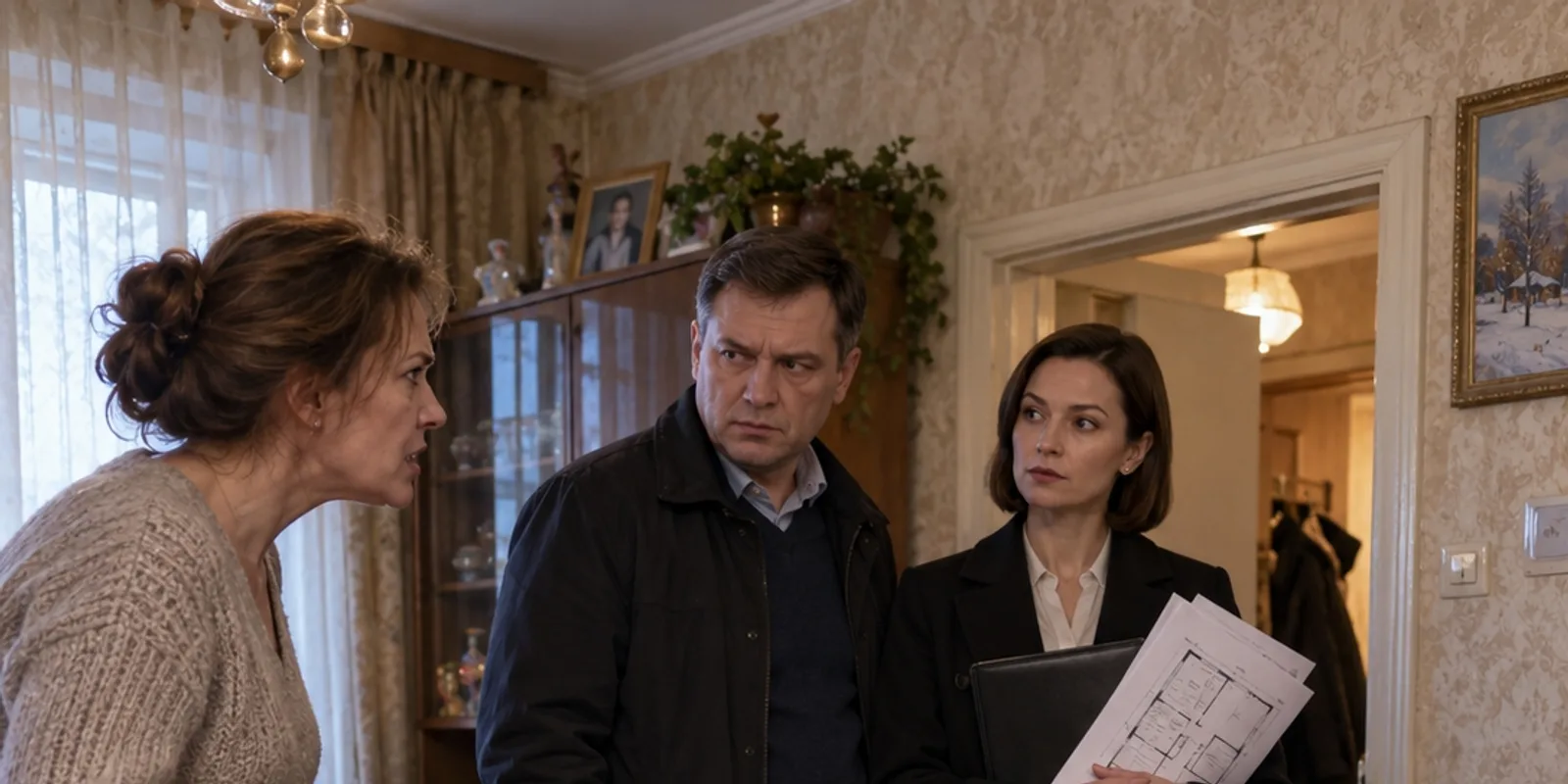 Брат привёз к маме риелтора. Мама спросила меня, почему её квартиру уже продают