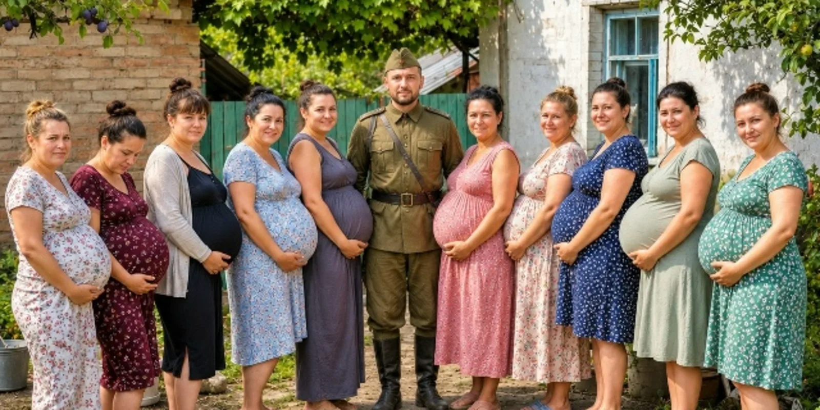 Доля целой деревни оказалась в руках одного Мужчины. Бывший Военный стал его последней Надеждой на будущее